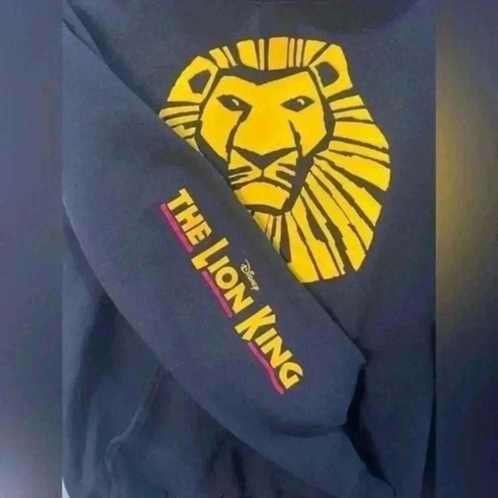 Disney Lion King Original Broadway Hoodie Size Medium - Picture 4 of 8